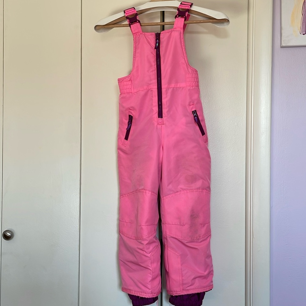 Kids bib snow pants- XS 4-5